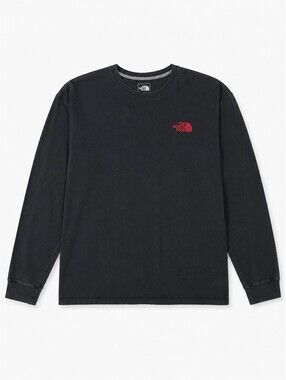 The North Face Men’s Black Long Sleeve Graphic Logo Shirt XL Cotton